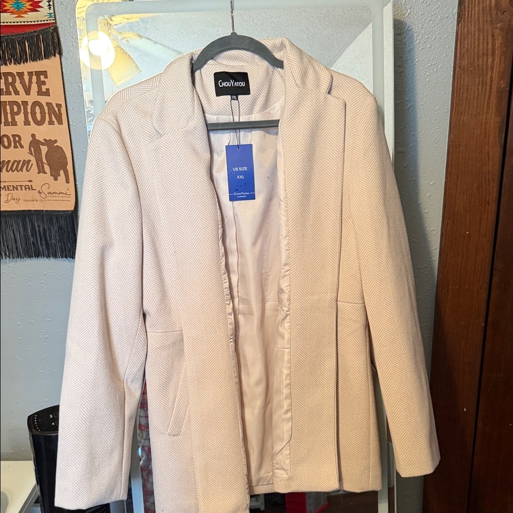 Women's Beige Blazer